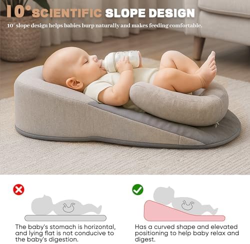 Restnest Baby Bed for Acid Reflux with Strap