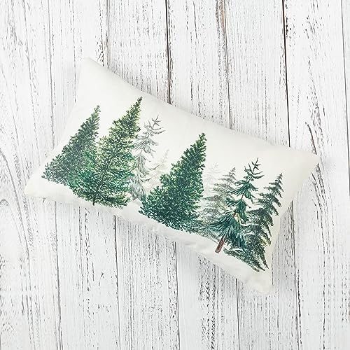 ONWAY Christmas Tree Throw Pillow Covers Set of 2 12x20 Inch
