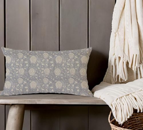 Cozy Floral Throw Pillow Cover for Home Garden