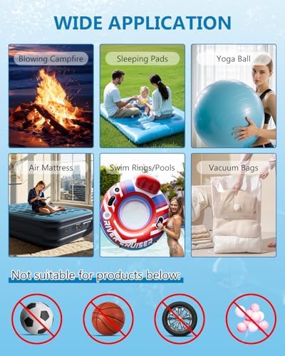 Quick Powerful Air Pump for Pool Floats Inflatables