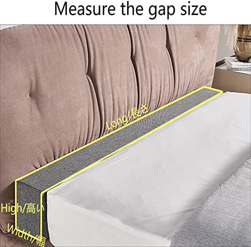 RCIDOS Bed Gap Filler Self-Adhesive Wall Bedside Gap Stopper Prevents Falling
