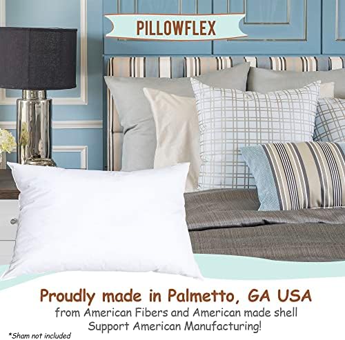 Pillowflex Synthetic Down Pillow Insert - Ultra Soft 12x40