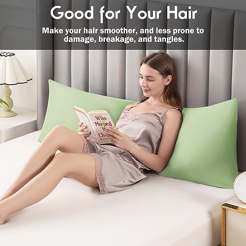 Cooling Bamboo Pillowcase with Zipper for Hot Sleepers