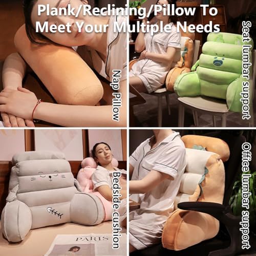 Versatile Relaxation Pillow for Bed and Sitting Up