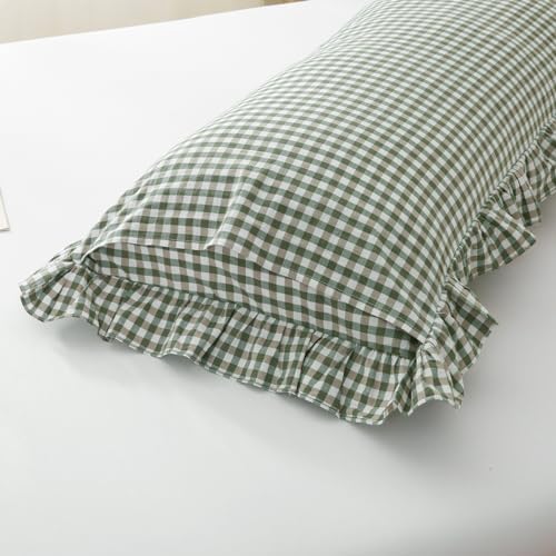 Cozy Rainbow Washed Cotton Pillow Sham 20x54-Inch