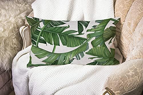 Smooffly Decorative Throw Pillow Cover 12x20 Inches