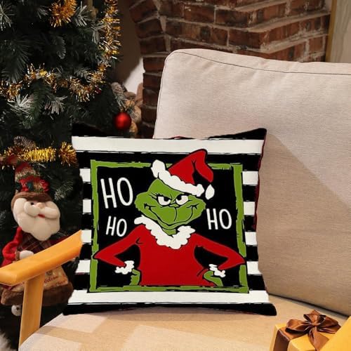 RABUSOFA Christmas Pillow Cover 16x16