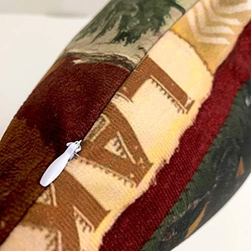 Set of 2 Square 18x18 Inch Throw Pillow Covers