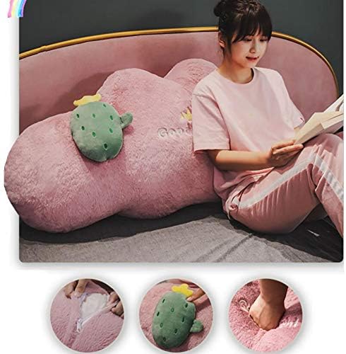 RUYII Stuffed Cloud Bed Pillow Pink - 120x55cm