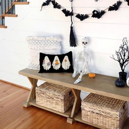 Cute Halloween Throw Pillow Covers for Home Decor
