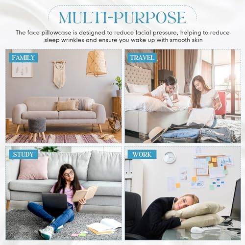 Hahafelt cervical neck pillowcase