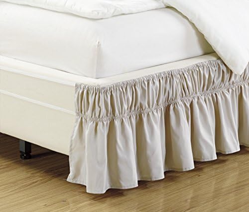 Perfectly Elastic Bed Skirt for Queen or King Beds