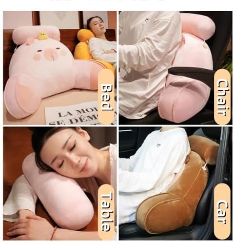 Cuty Reads Pillow for Bed or Sofa