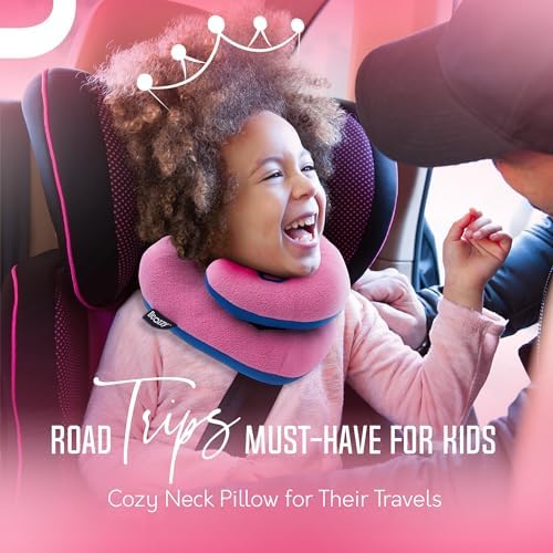 BCOZZY Kids Travel Pillow - 10 Words Maximum