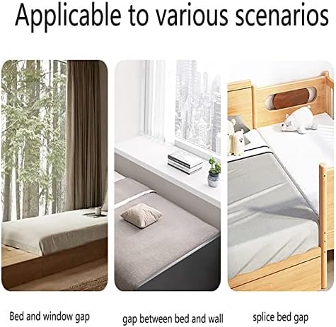 RCIDOS Bed Gap Filler Self-Adhesive Wall Bedside Gap Stopper Prevents Falling