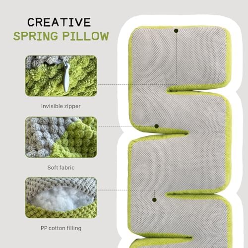 Homecozy Retractable Spring Pillow for Reading Bed Support