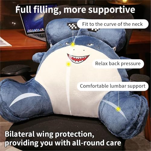 Cute Animal Reading Pillow with Washable Cover