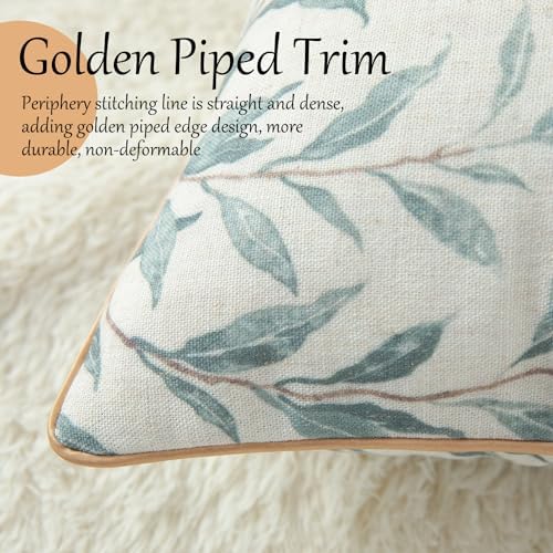 VOGOL 12x20 Inch Lumbar Throw Pillow Cover
