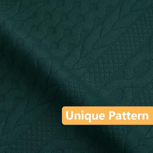 Cikary Dark Green Throw Pillow Covers Set of 2 12x20