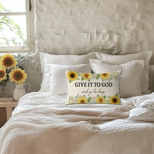 GAGEC Summer Pillow Covers for a Perfect Sleep 12x20 Inch