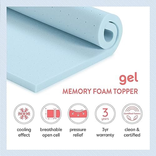 Ultimate Cooling Memory Foam Toppers for Mattresses