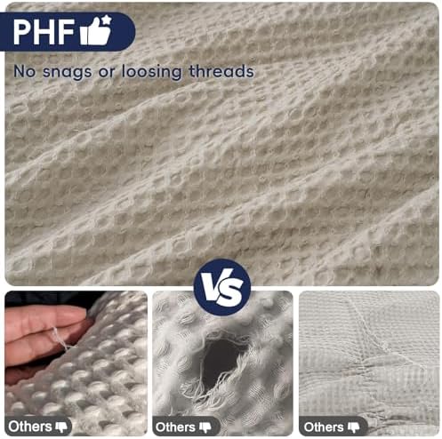 PHF Ultra Soft Waffle Weave Body Pillowcase