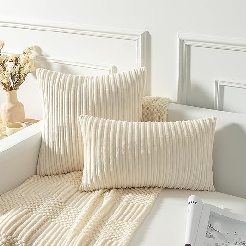 Stylish 2-Piece Set 12x20 inch Soft machine washable premium texture