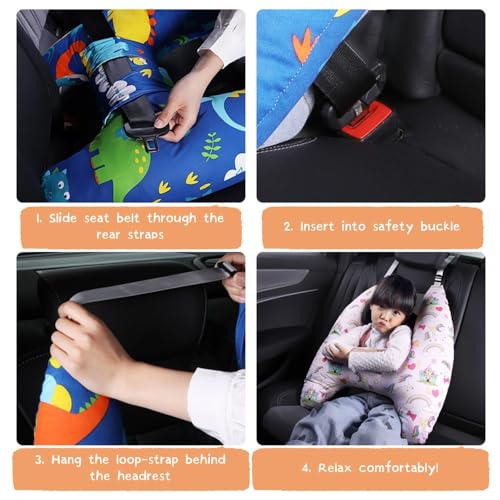Adjustable Travel Pillow for Car - Soft Ortho