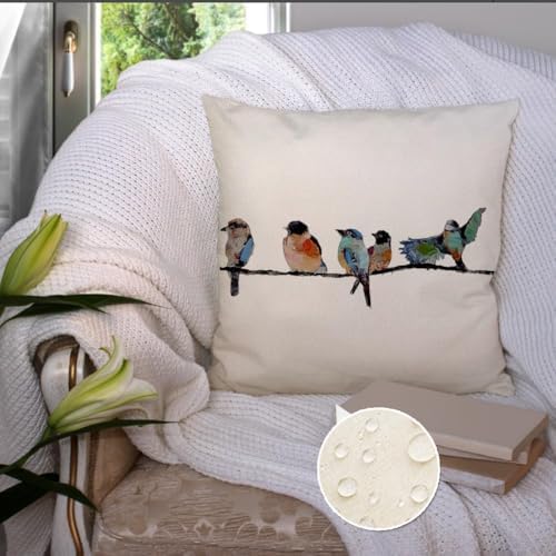 Weatherproof Outdoor Pillow Cover for Couches and Patios
