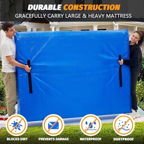 BETU Mattress Bags for Moving - Waterproof Mattress Protector