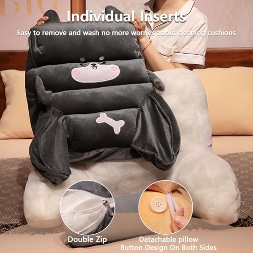 Versatile Relaxation Pillow for Bed and Sitting Up