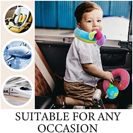 Kids Neck Pillow for Comfort - Travel Essentials for Toddlers