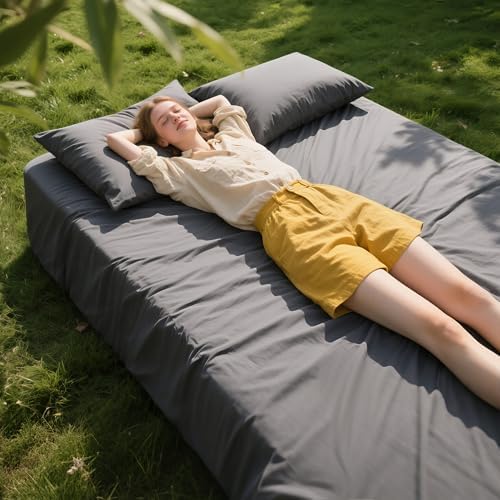 Adjustable Bed Mattress Cover for Air Mattress 4-Piece Bedding Set