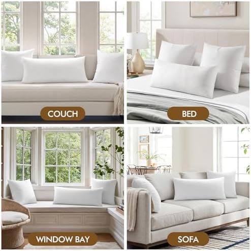 Memory Pillow for Sofa Bed with Microfiber Durable and Soft