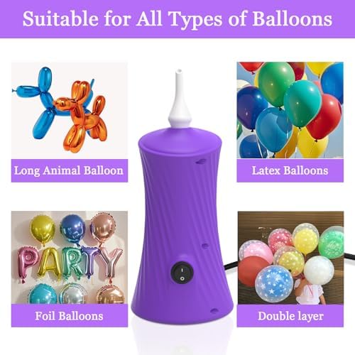Fikowo Electric Balloon Pump Instant Party Helper