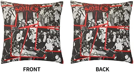 18x18 Throw Pillow Covers Bouncing Rock Souls Band