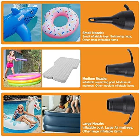 HEYTRIP Electric Air Pump for Air Mattress and More