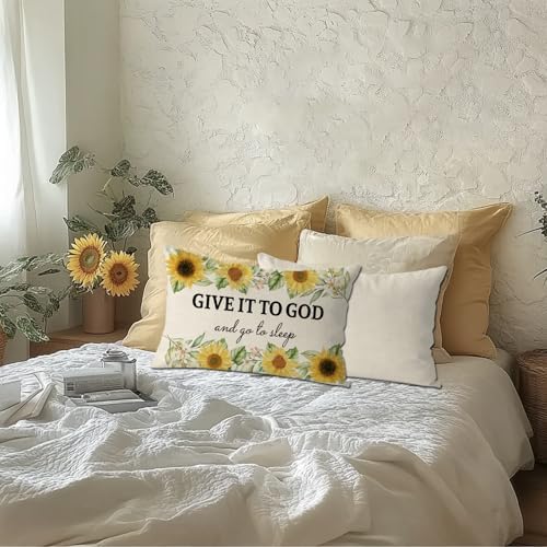 GAGEC Summer Pillow Covers for a Perfect Sleep 12x20 Inch