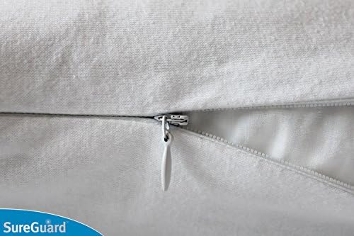 SureGuard Travel Pillow Protector - Waterproof Hypoallergenic