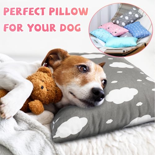 Kigley 6 Pack Mini Travel Pillows for Kids and Dogs