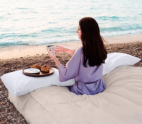 Utopia Bedding 2-Piece Zippered Waterproof Pillow Protectors Queen Size