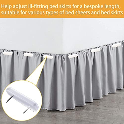 30-Piece Bed Skirt Pins for Home Use