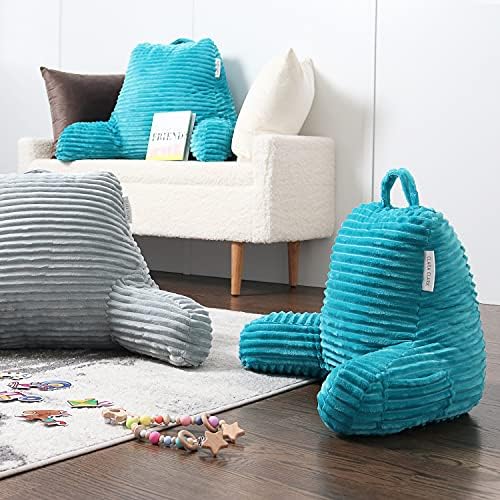 Clara Clark Teal Reading Pillow for Kids