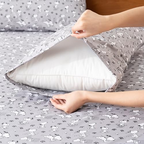 Berkshire Blanket Peanuts Kids Sheet Set Full 4 Piece