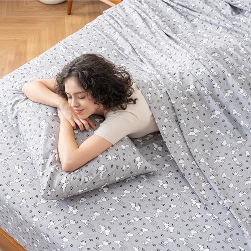 Berkshire Blanket Peanuts Kids Sheet Set Full 4 Piece