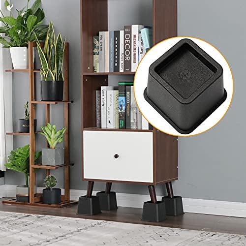 Ihomepark Bed Risers 3-Inch Set of 4