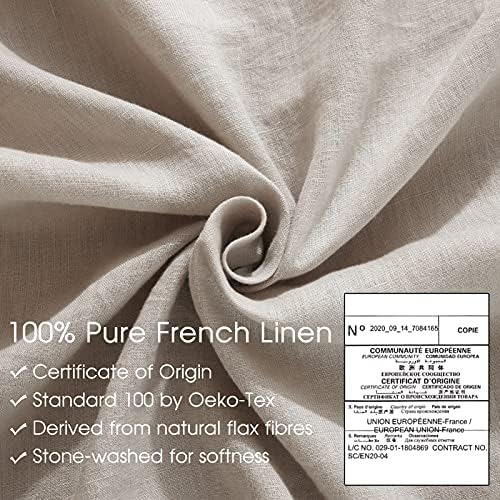HYPRESTFrench Linen Body Pillow Cover
