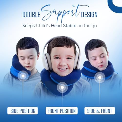 BCOZZY Kids Travel Pillow - 10 Words Maximum