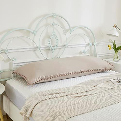 Move Over Taupe Body Pillow Cover