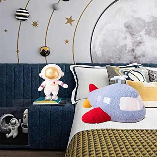 YRXRUS Spaceman Astronaut Plush Throw Pillow Stellar Principles of Relaxation